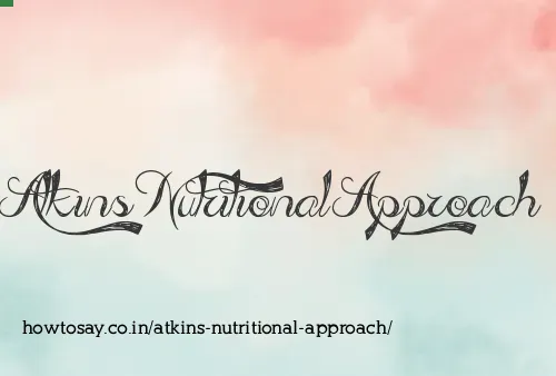 Atkins Nutritional Approach