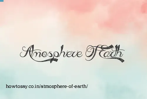 Atmosphere Of Earth