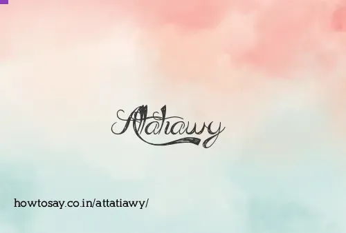 Attatiawy