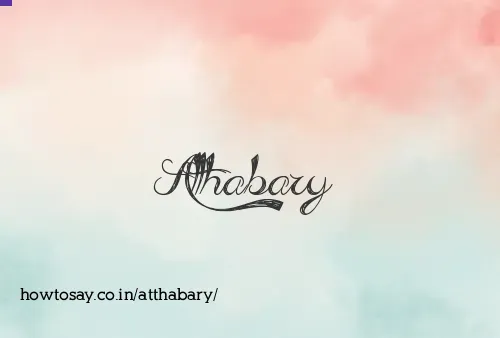 Atthabary