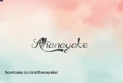 Atthanayake