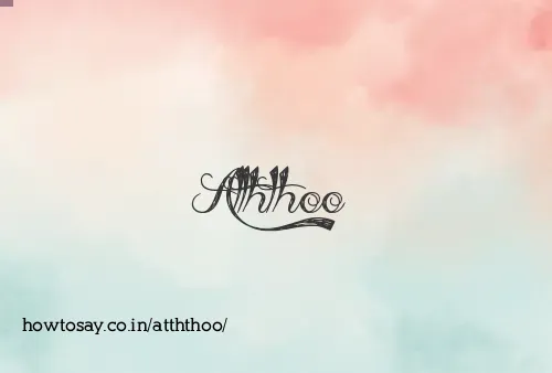 Atththoo