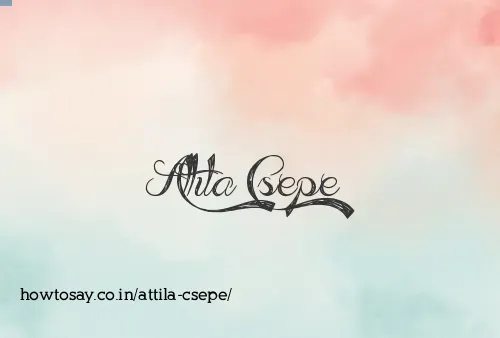 Attila Csepe