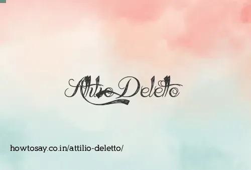 Attilio Deletto