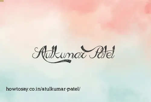 Atulkumar Patel