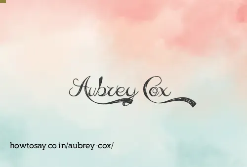 Aubrey Cox
