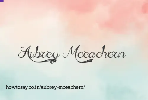Aubrey Mceachern