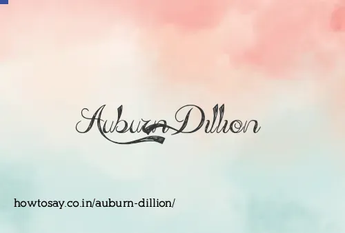 Auburn Dillion