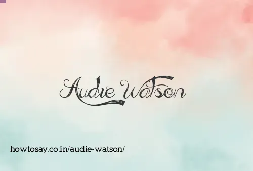 Audie Watson