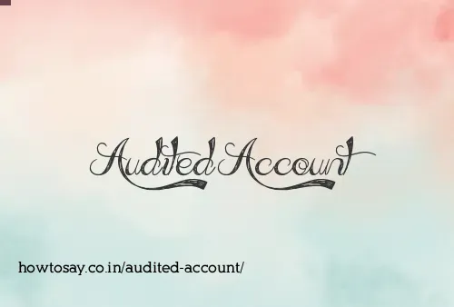 Audited Account