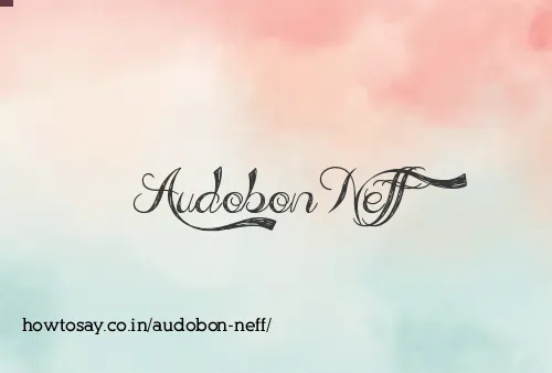 Audobon Neff