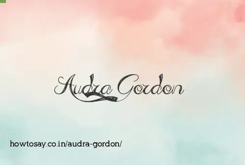 Audra Gordon