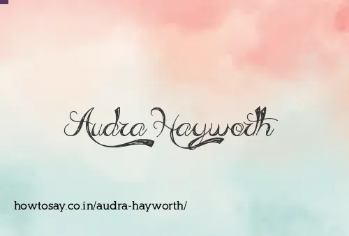 Audra Hayworth
