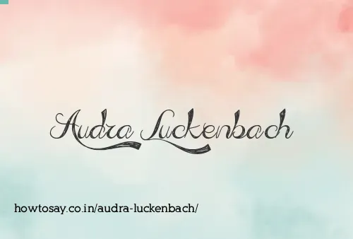 Audra Luckenbach