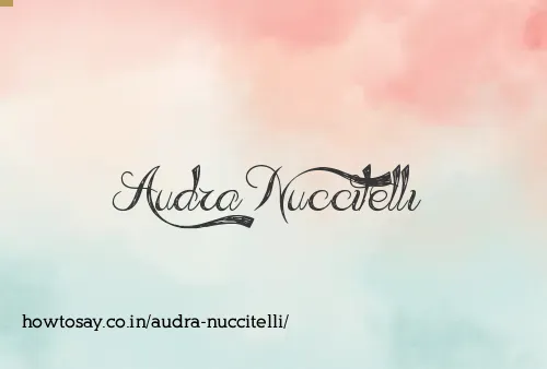 Audra Nuccitelli