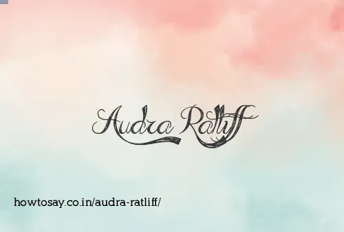 Audra Ratliff