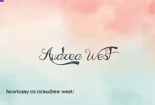 Audrea West