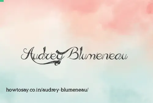 Audrey Blumeneau