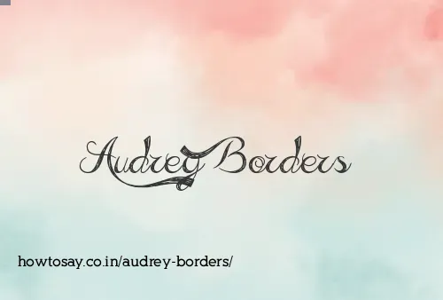 Audrey Borders