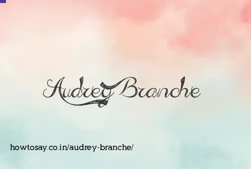 Audrey Branche