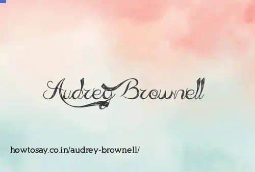 Audrey Brownell