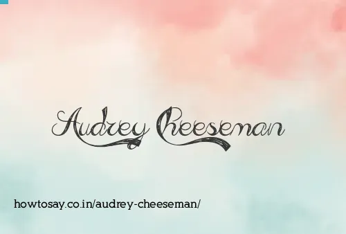 Audrey Cheeseman
