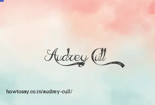 Audrey Cull