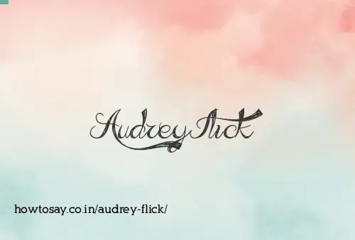 Audrey Flick