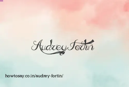 Audrey Fortin