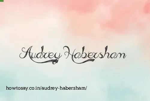 Audrey Habersham