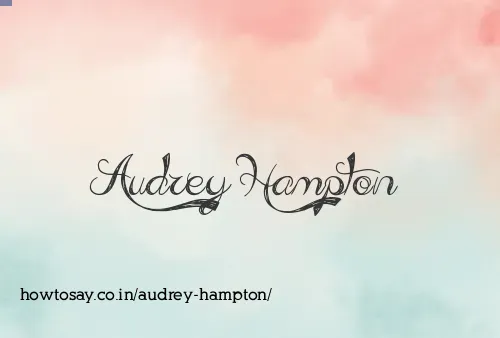 Audrey Hampton