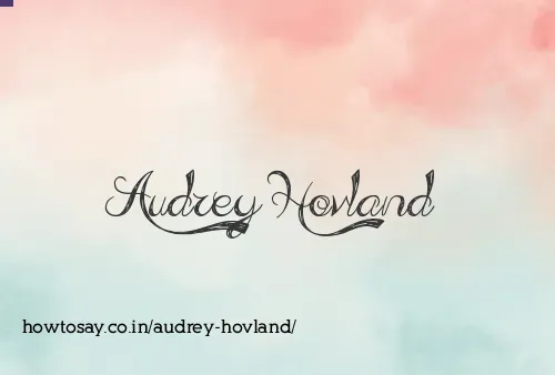 Audrey Hovland