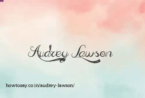 Audrey Lawson