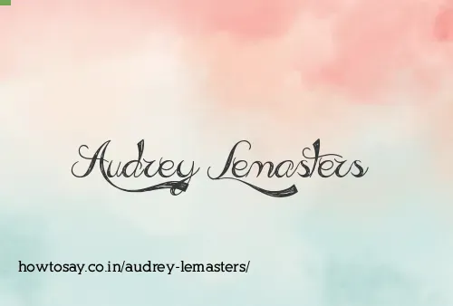 Audrey Lemasters