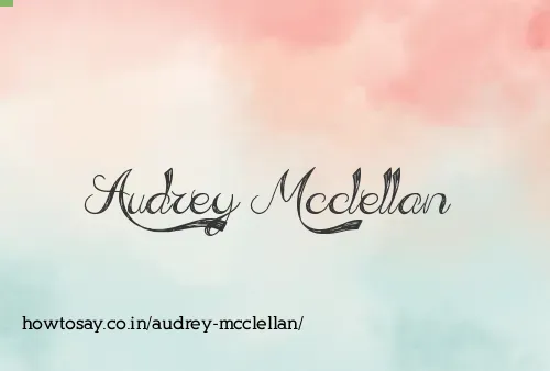 Audrey Mcclellan