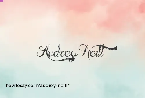 Audrey Neill
