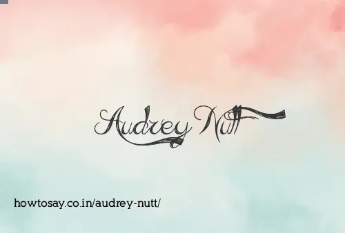 Audrey Nutt