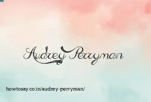 Audrey Perryman
