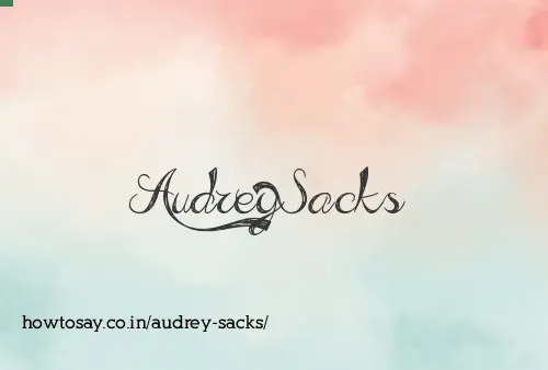 Audrey Sacks