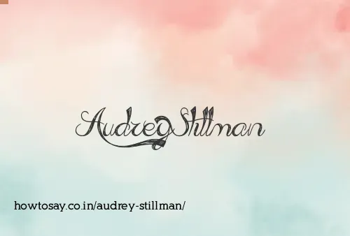 Audrey Stillman