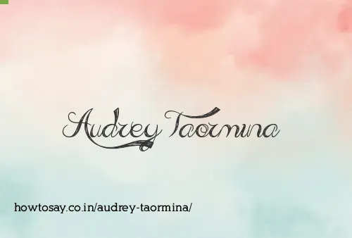 Audrey Taormina