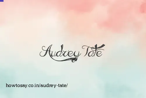 Audrey Tate