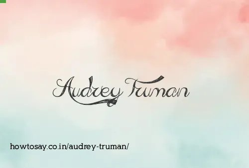 Audrey Truman