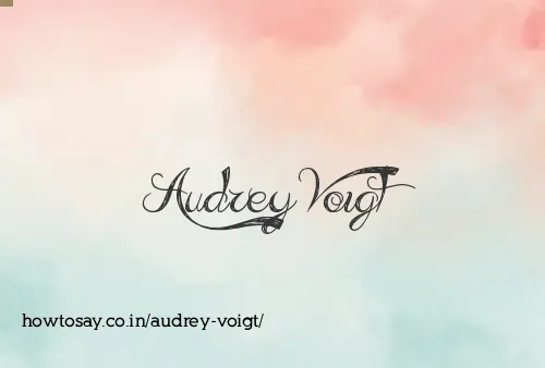 Audrey Voigt