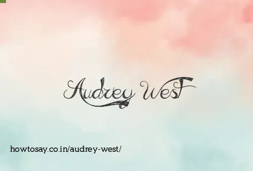 Audrey West