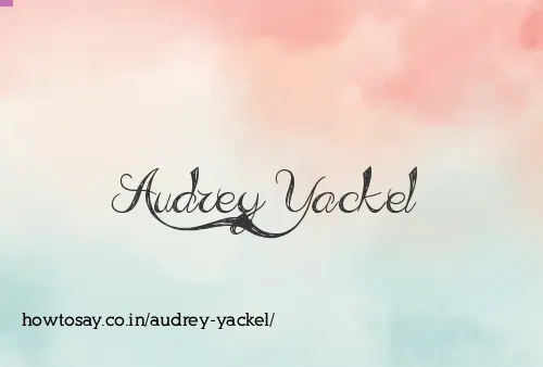 Audrey Yackel
