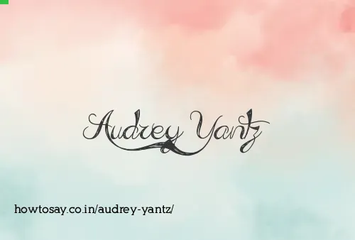 Audrey Yantz