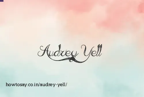Audrey Yell