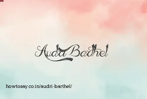 Audri Barthel