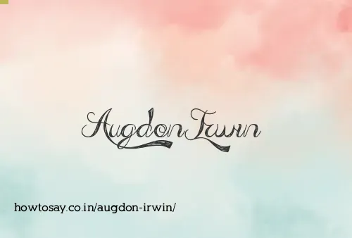Augdon Irwin